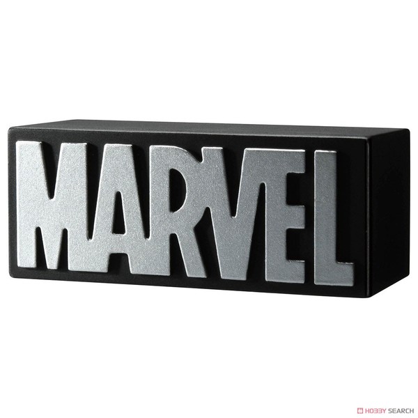 Logo Collection (Black/Silver), Marvel Super-Heroes, Takara Tomy, Pre-Painted, 4904810167853
